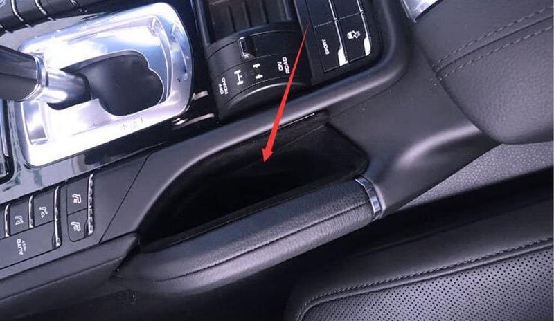 Salusy Interior Car Center Console Seat Side Storage Box Holder Organizer Compatible for Porsche Cayenne 2011-2018 - Image 2